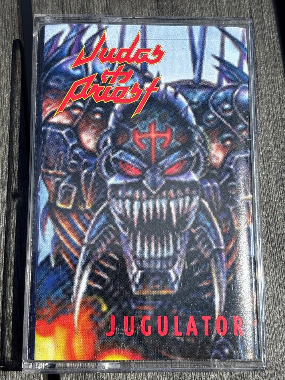 Judas Priest - Jugulator Cassette 1998 RARE OOP Metal Rock HTF 1997 BMG